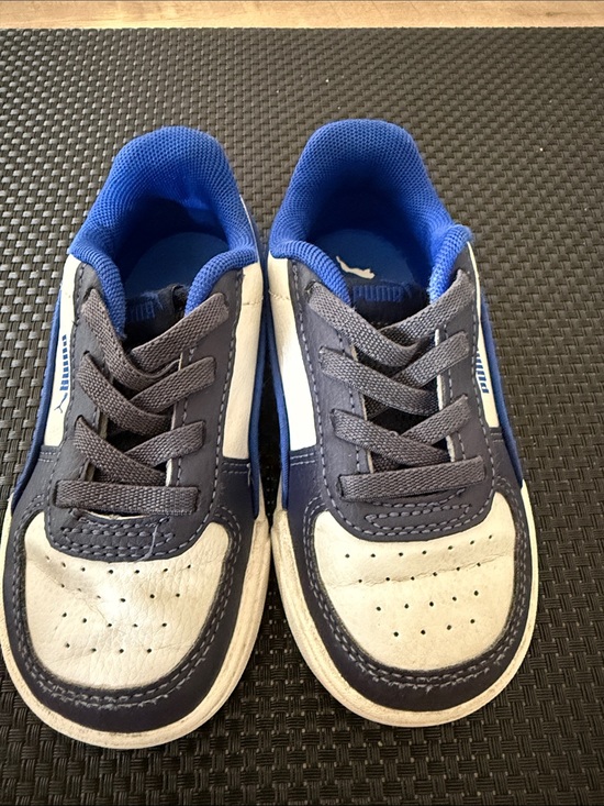 Puma Other - Puma Youth Navy and White Low-Top Sneakers